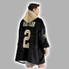 S.R 2 New Orleans Football Unisex Blanket Hoodie