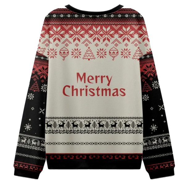 Santa's Mugshot Christmas Ugly Sweater