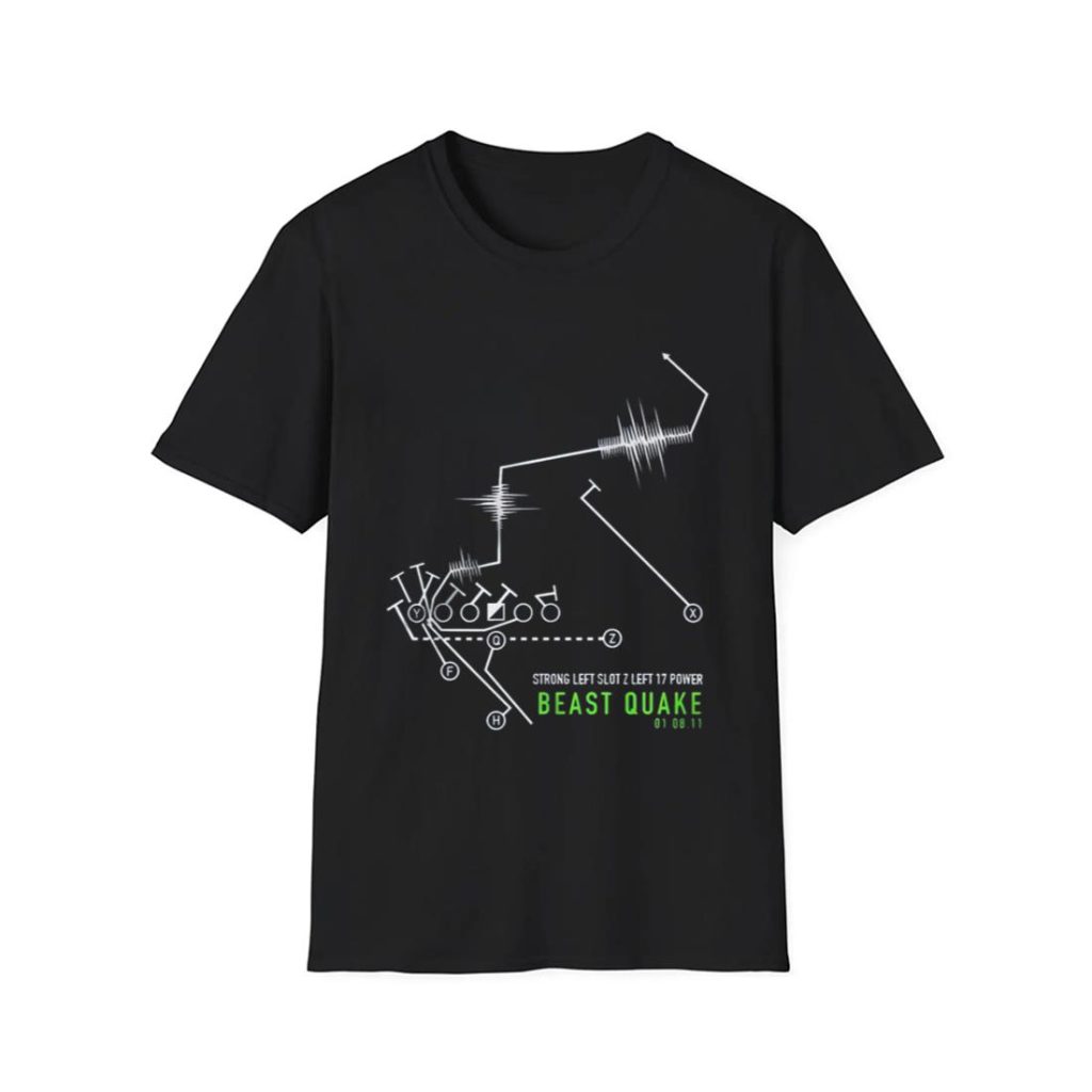 Strong Left Slot Z Left 17 Power Beast Quake Shirt