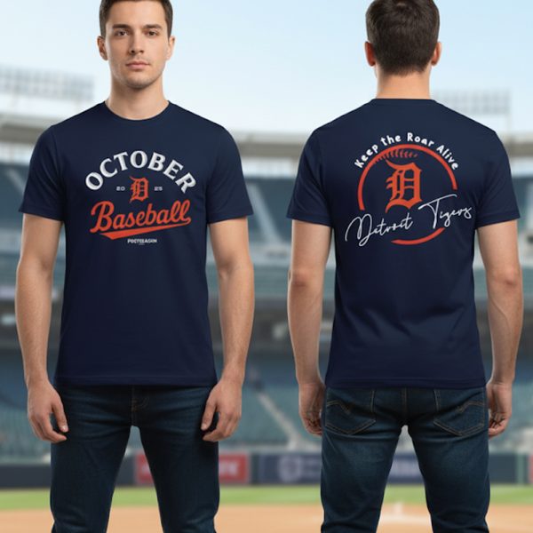 Tigers 2025 November Baseball Shirt