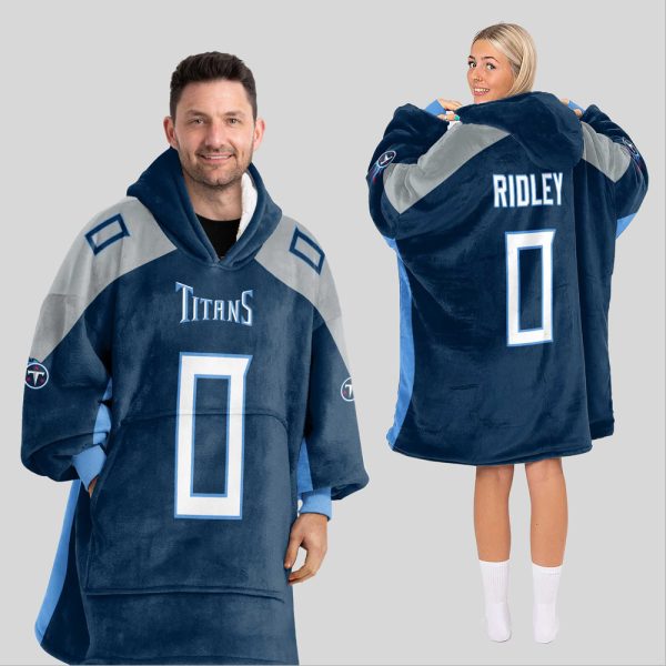 Titans 05 Football Unisex Blanket Hoodie