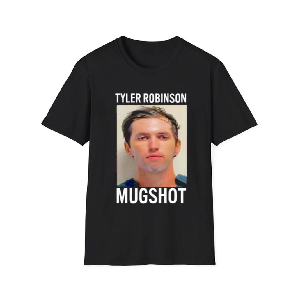 Tyler Robinson Mugshot Justice For Charlie Kirk Shirt