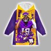 Vikings 18 Football Unisex Blanket Hoodie