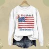 Women's Red White And Blueberries Printed Sweatshirt