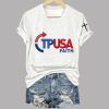 Women's Turning Point USA Faith Printed Short T Shirt