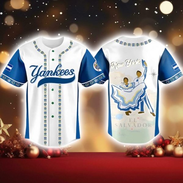 Yankees Salvadoran Heritage Night 2025 Jersey
