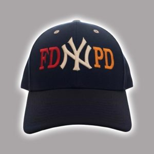 Yankees 9 11 Memorial FDNY NYPD Hat