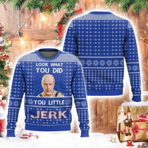 You Little Jerk Home Alone Ugly Christmas Sweater
