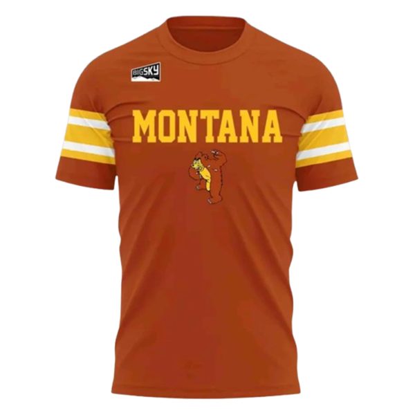 1995 Montana Grizzlies Throwbacks Uniform Shirt