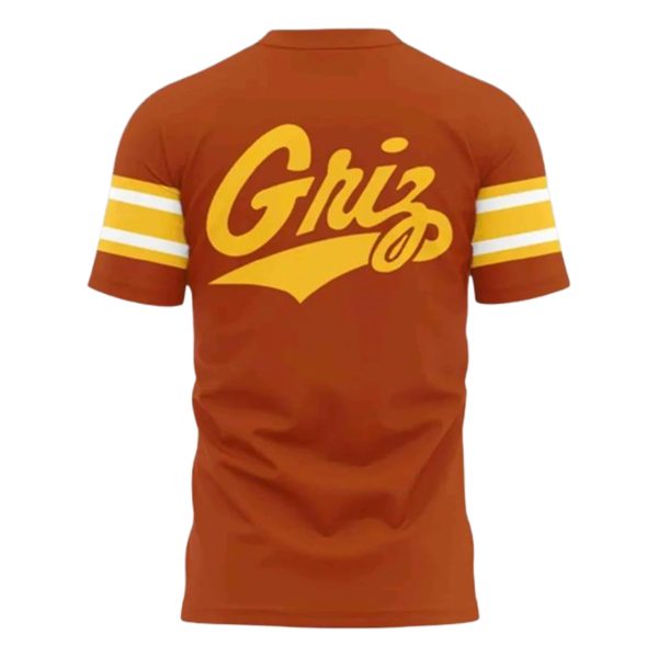 1995 Montana Grizzlies Throwbacks Uniform Shirt