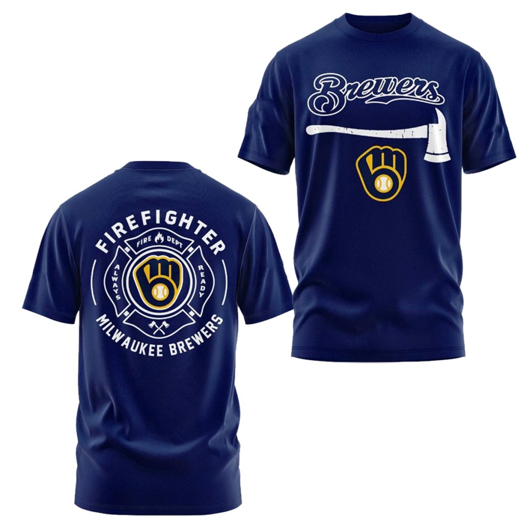 2025 Brewers Firefighter Application Shirt