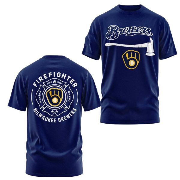 2025 Brewers Firefighter Application Shirt