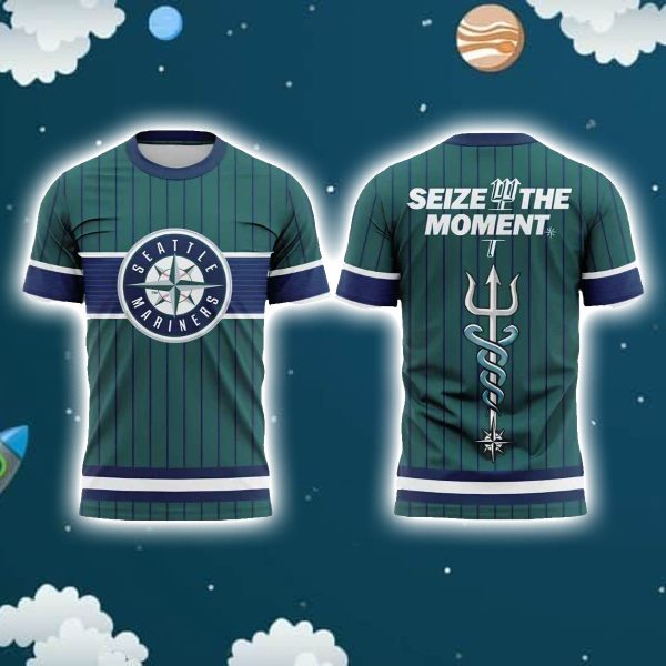 2025 Seattle Mariners Seize The Moment Shirt