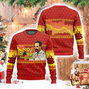 Nazi No Soup For You Seinfeld Ugly Christmas Sweater