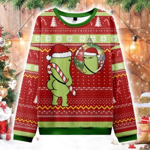 Cucumber Funny Ugly Christmas Sweater