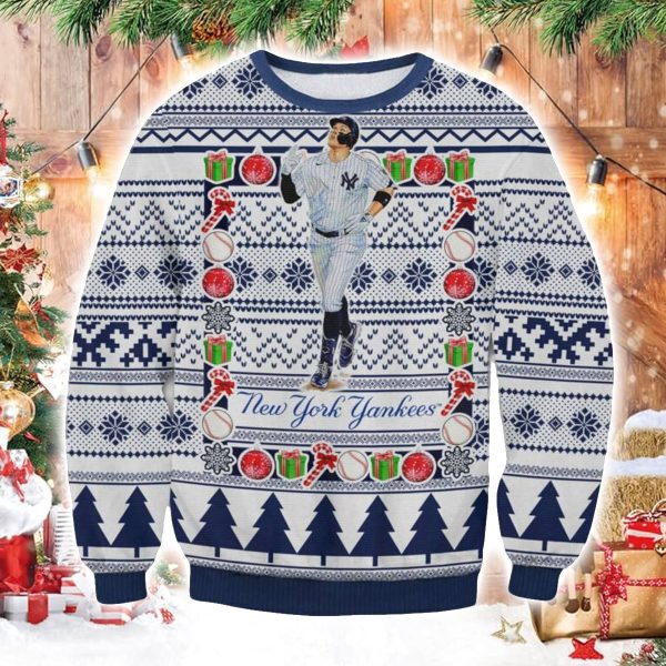 Aaron Jugde Yankees Ugly Christmas Sweater