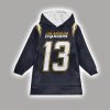Allen 13 Los Angeles C Football Unisex Blanket Hoodie 2