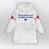 Allen 17 Bod Bless Go Bills Football Unisex Blanket Hoodie