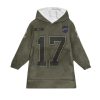 Allen 17 Buffalo Football Blanket Hoodie