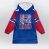 Allen 17 Buffalo Football Unisex Blanket Hoodie