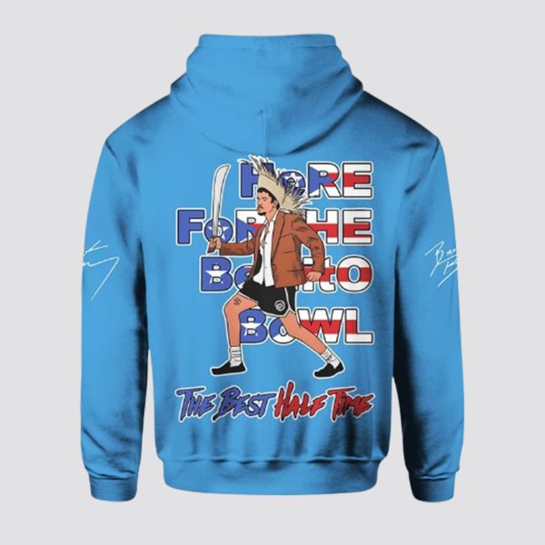 Bad Bunny Here For The Benito Bowl The Best Half Time 2025 Hoodie