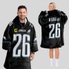 Barkley 26 Eagles Football Unisex Blanket Hoodie