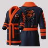 Bears Est 1920 Christmas Fleece Bathrobe 3