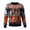 Bears Reindeer Football Christmas Ugly Sweater 1