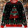 Believe In The Magic Of Books Ugly Christmas Sweater