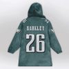 Bird Gang SB 26 Eagles Football Unisex Blanket Hoodie 2