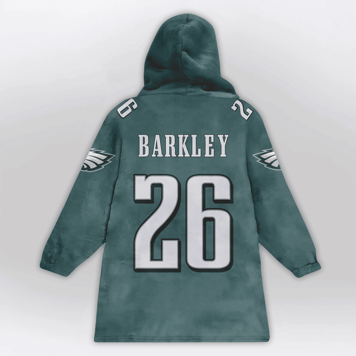 Bird Gang SB 26 Eagles Football Unisex Blanket Hoodie 2