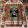 Black Cat Are You Reading Ugly Christmas Sweater