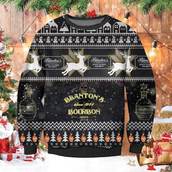 Blanton's Bourbon Ugly Christmas Sweater
