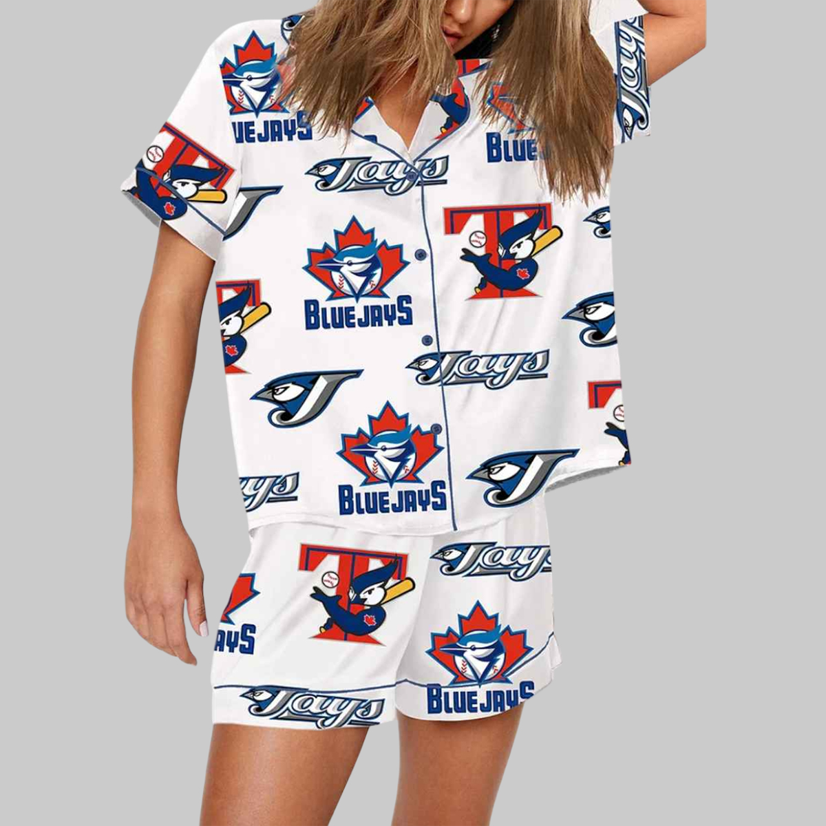 Blue Jays Baseball Pajama Set