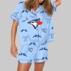 Blue Jays Baseball World Series Pajama Set 1