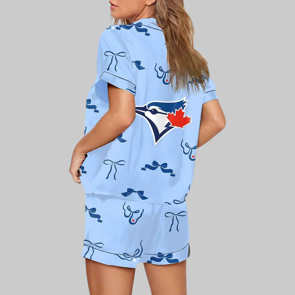 Blue Jays Baseball World Series Pajama Set