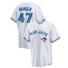 Blue Jays White 2025 World Series Home Replica Jersey