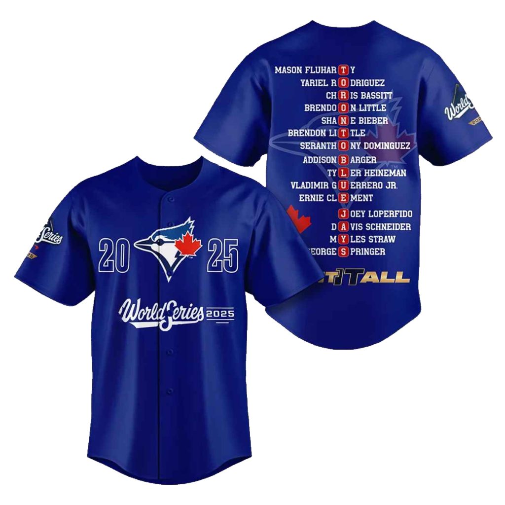 Blue Jays World Series 2025 Jersey