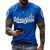 Blue Jays World Series 2025 Print Casual T Shirt