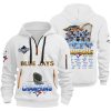 Blue Jays World Series 2025 Signature Quarter Zip Hoodie 2