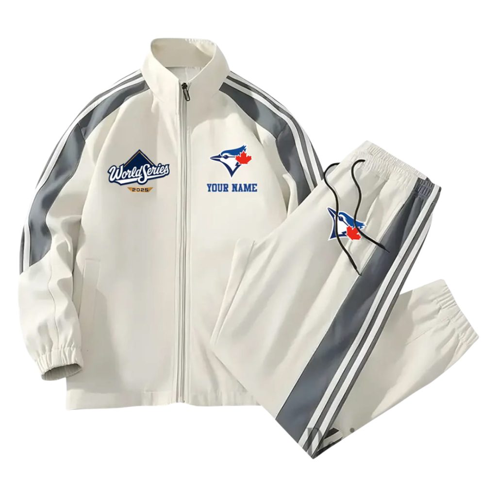 Blue Jays World Series 2025 Versatile Personalized Sport Set Jacket