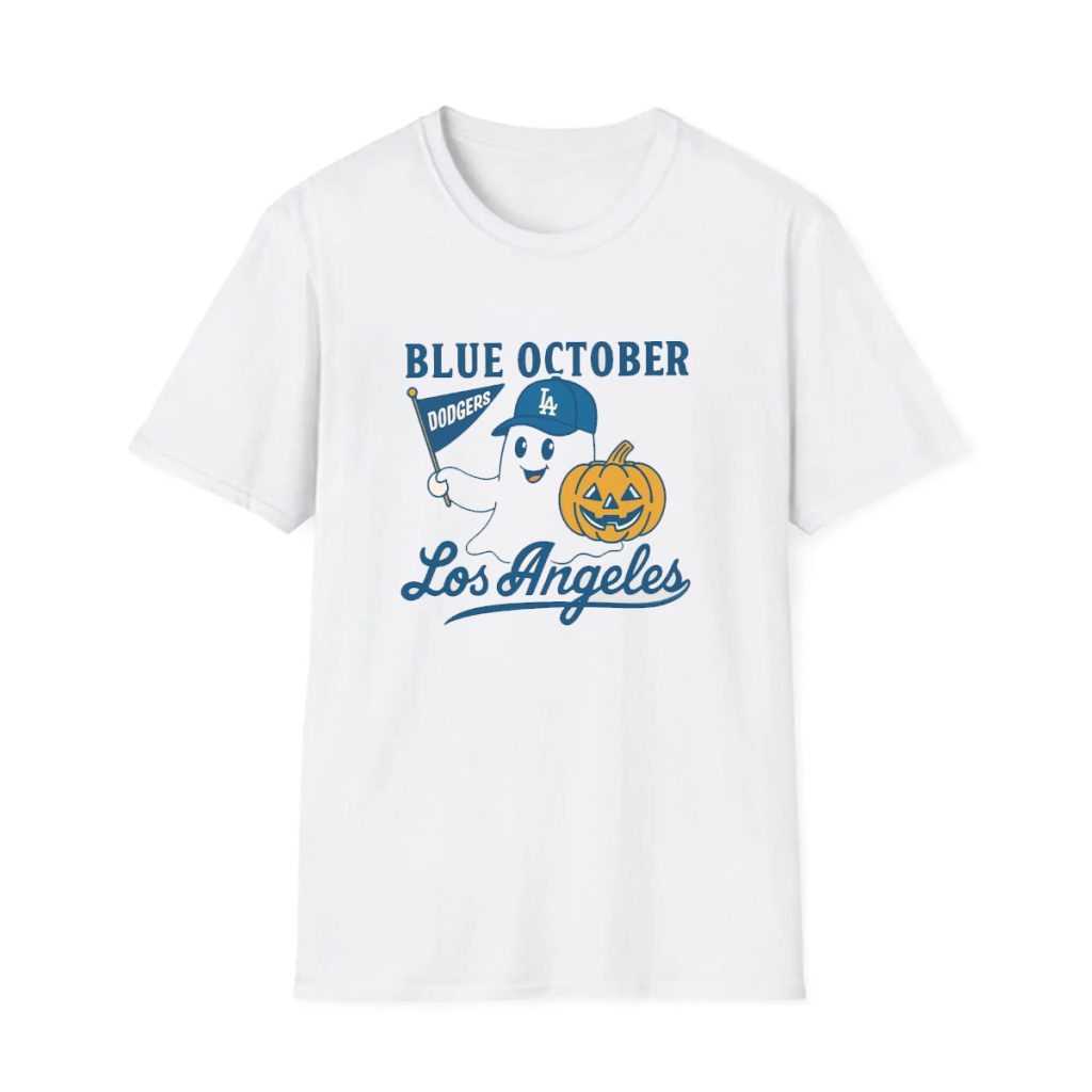 Blue October Ghost Dodgers Shirt