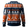 Broncos Reindeer Football Christmas Ugly Sweater