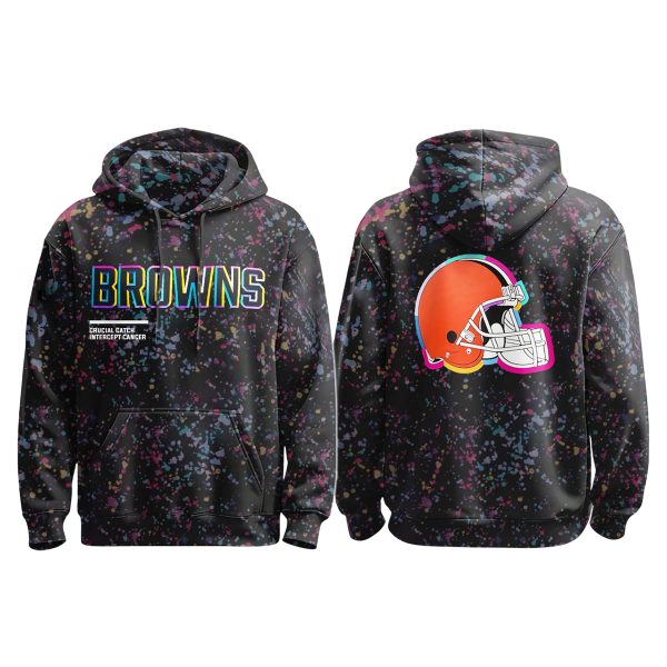 Browns Crucial Catch 2025 Hoodie