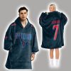CS 7 Houston Football Unisex Blanket Hoodie