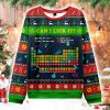 Can I Lick It Periodic Table Ugly Christmas Sweater