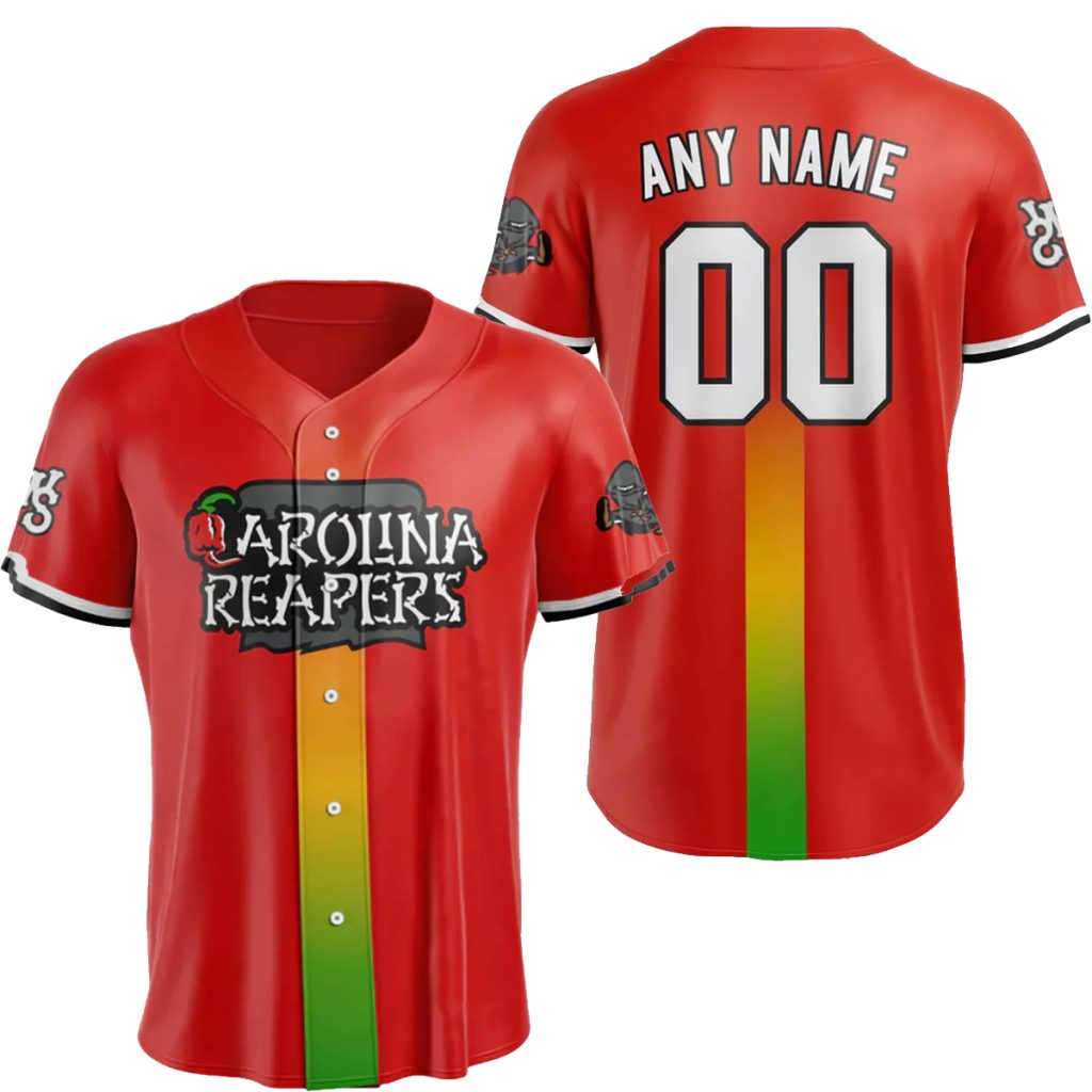 Carolina Reapers In 2026 Baseball Jersey Carolina Reapers In 2026 Baseball Jersey
