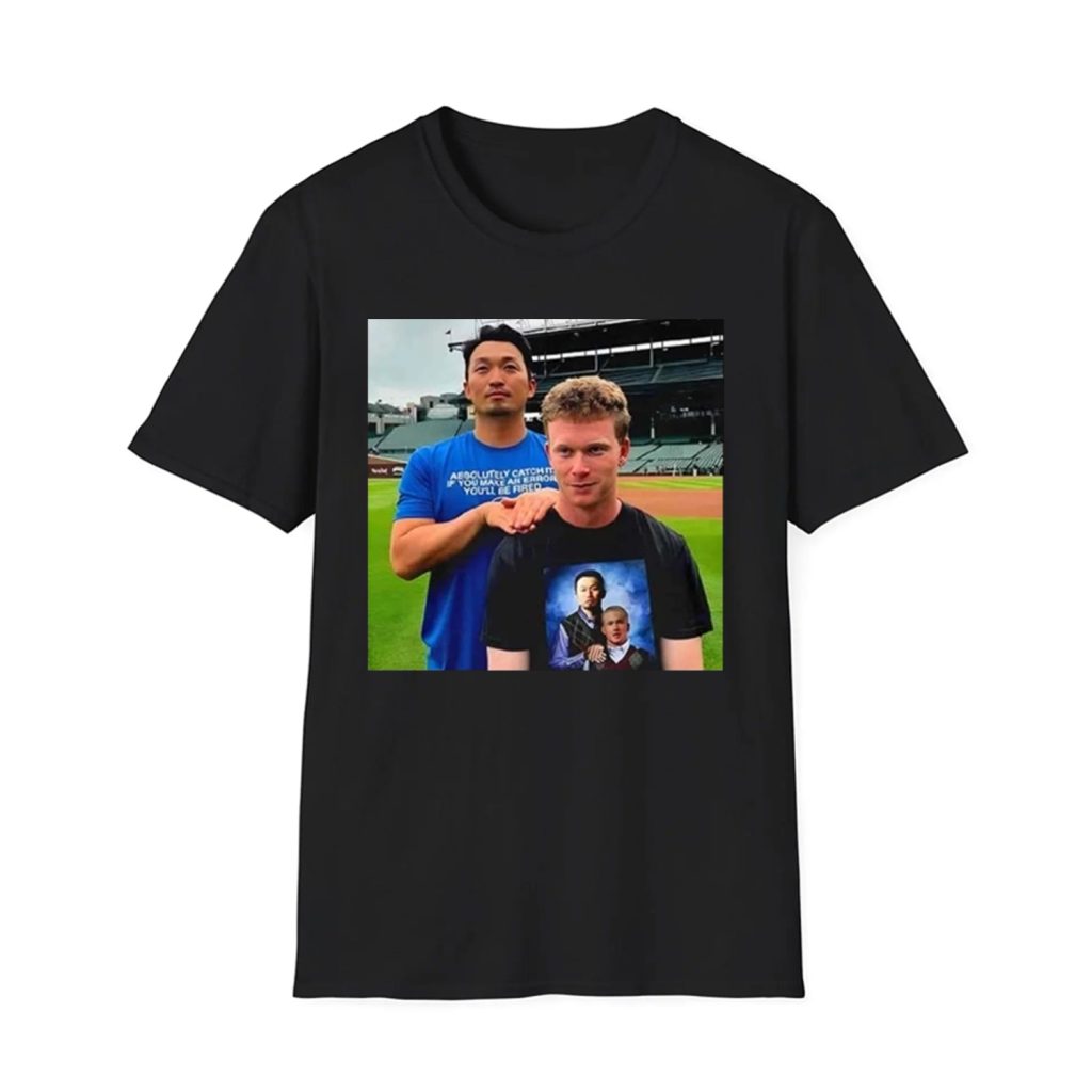 Chicago Cubs Pca And Seiya Suzuki Step Brothers T Shirt