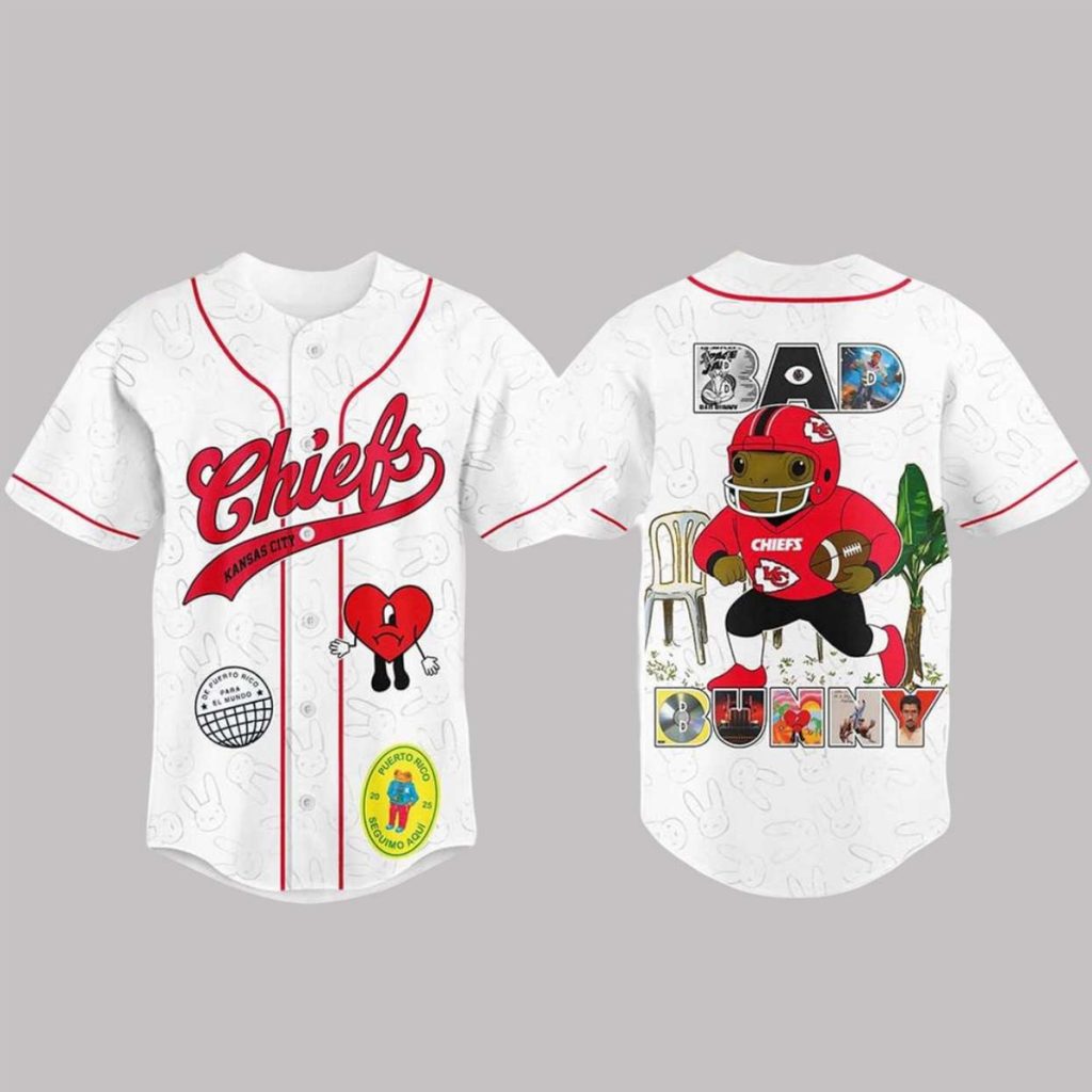 Chiefs Basebal x Bad Bunny Jersey 1