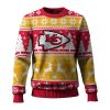 Chiefs Reindeer Football Christmas Ugly Sweater 1